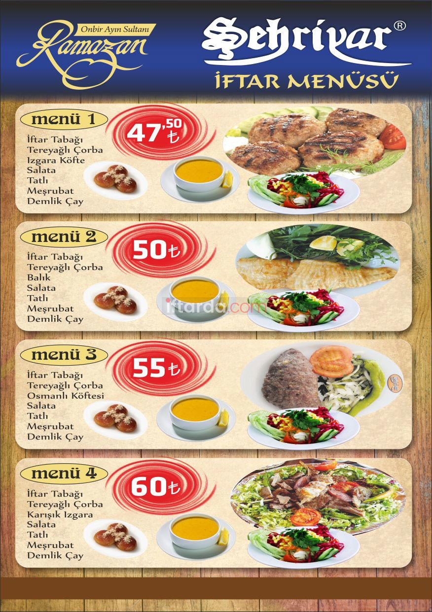 İftar Menüsü 10 Gün 2019 İftar Menüsü 10 Gün 2019
